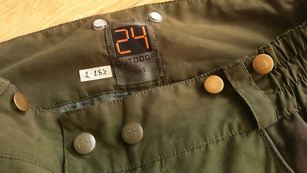 24OUTDOOR за лов риболов и туризъм размер L панталон водонепромукаем