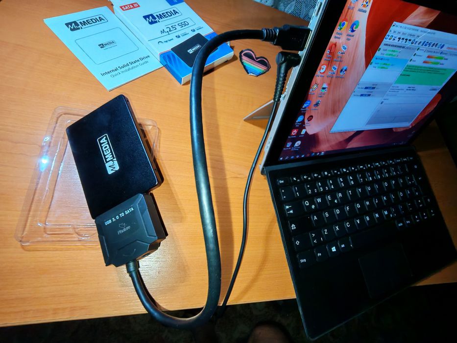 Hard Disk SSD Verbatim MyMedia 1TB  2.5-inch, pt Laptop, sau PC, Nou Perfect Funcțional