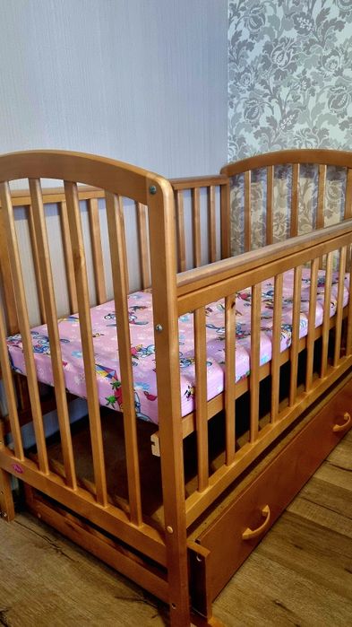 Детская кровать с ящиком