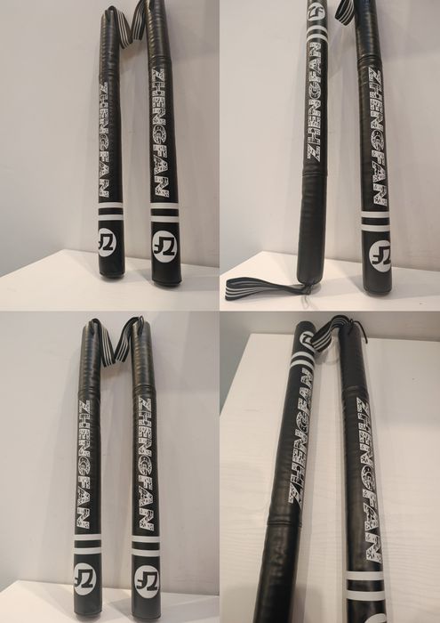 Țintă cu băț pentru arte marțiale, piele PU, 2 bucăți noi