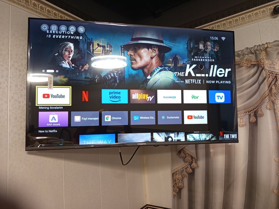 Новый Телевизор Moonx 43 Smart TV FHD LED 60Hz (2025 NEW) доставка бес