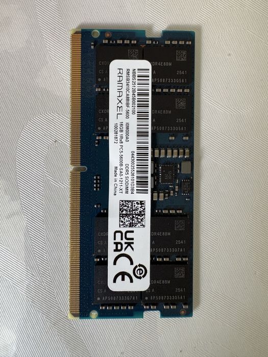 Оперативная память для ноутбука DDR5/16gb/sodimm/ОЗУ