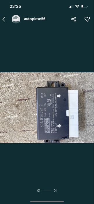 Modul senzori parcare volkswagen passat b8 piese dezmembrari