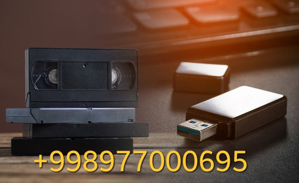 vhs kasetadan  fleshkaga