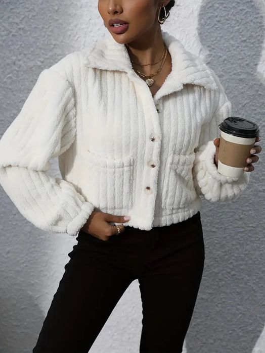 Женская кофта/куртка /Тедди/Новая