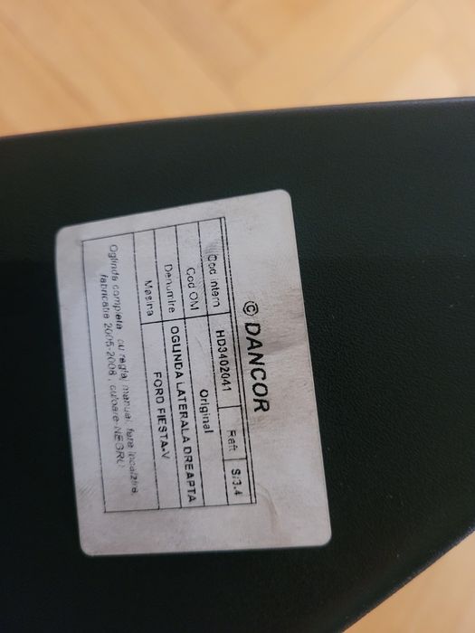 Oglinda dreapta Ford Fiesta