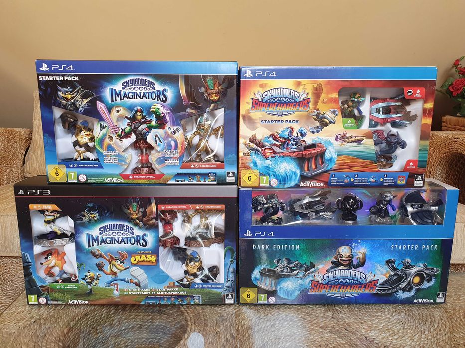 ps3 ps4 ps5 Skylanders Superchargers Imaginators Starter Pack пс4
