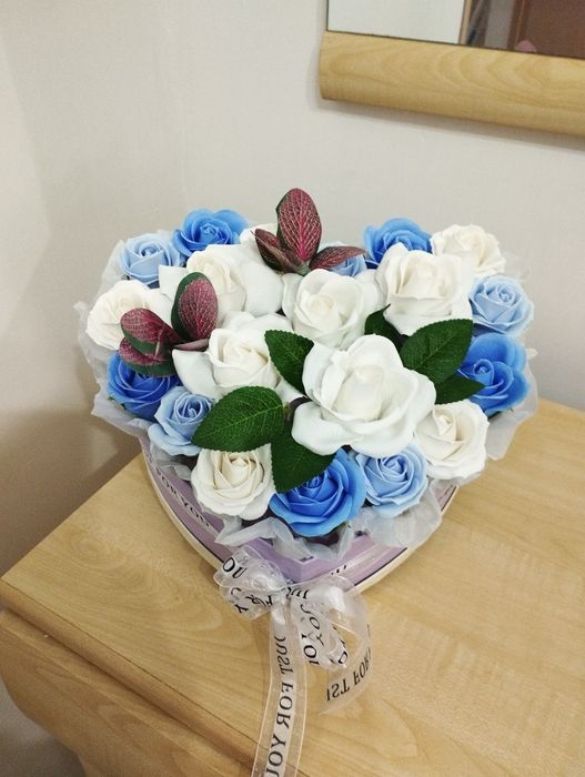 Мыльные розы композиции и букеты