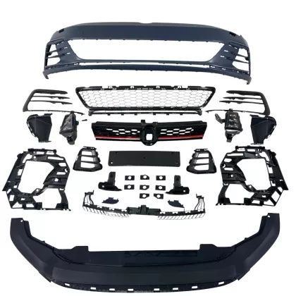 Предна броня за VW Golf 7 конвесия към Golf 7.5 facelift - GTI дизайн