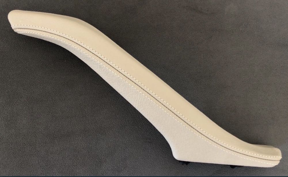Maner complet dreapta crem negru oyster piele Bmw seria 5 f10 f11