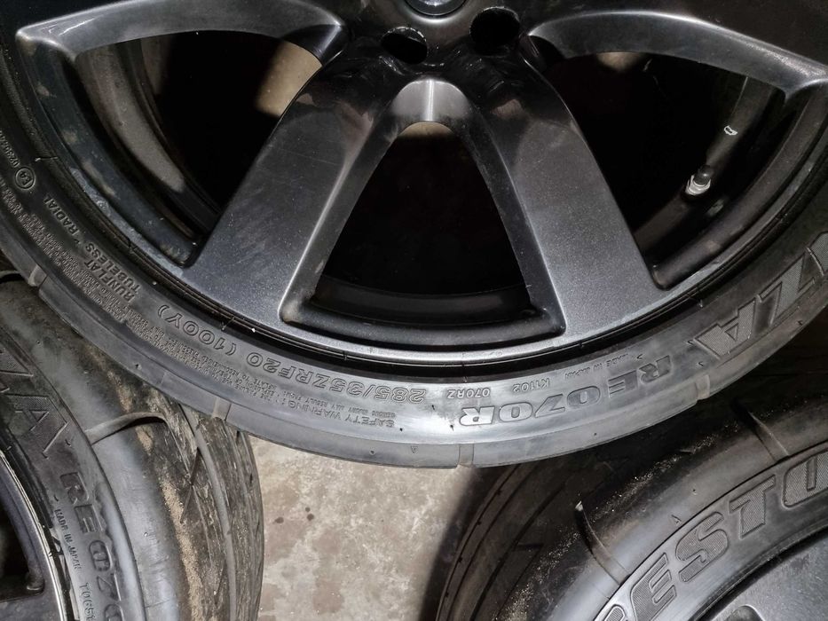 RFT Bridgestone Potenza RE070R 285/35ZRF20 + 255/40ZRF20 Nissan GTR