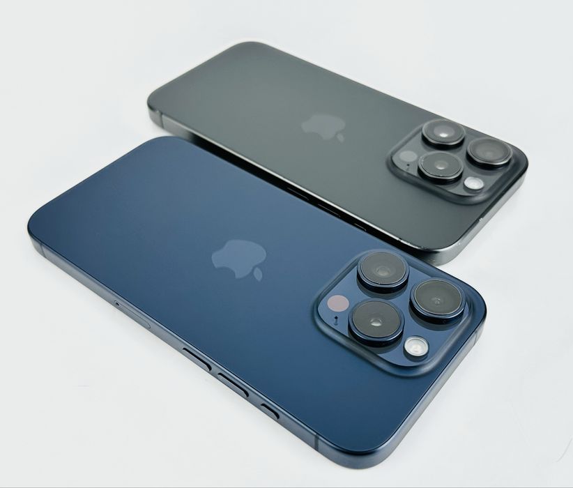 Apple iPhone 15 Pro 128GB Blue / Black Перфектен! Гаранция!