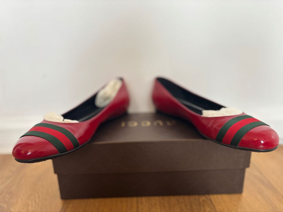 Gucci лачени балерини 39 / 40