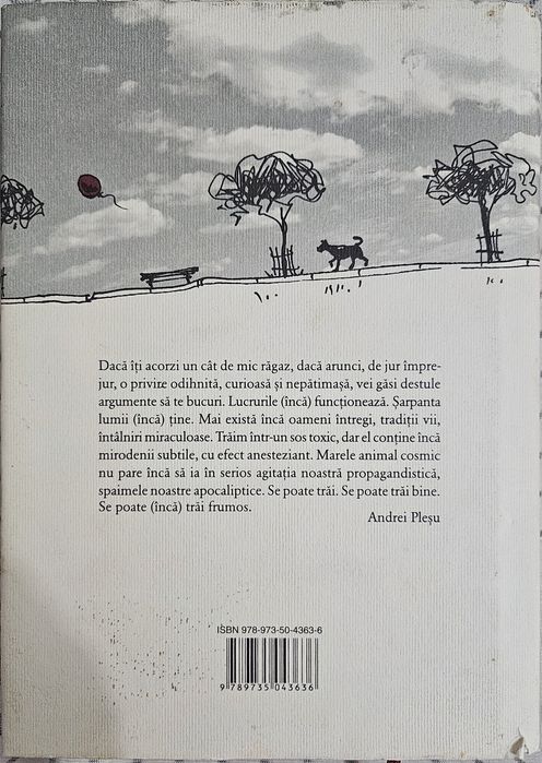 Despre frumusețea uitată a vieții-Andrei Pleșu