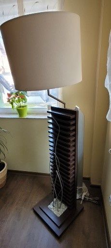 Lampadar living wenge