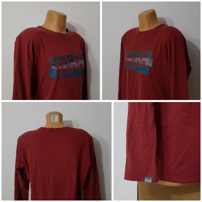 Bluza bumbac Jack Wolfskin ptr bărbați mărimea XL sau 54.