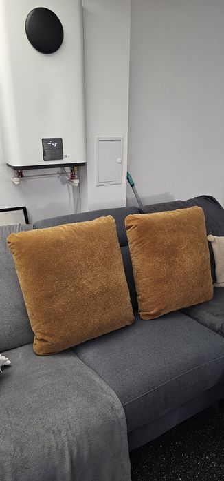 Perne mari pentru canapea - maro 53x58cm