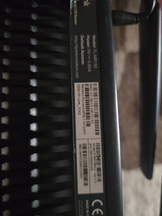 Router tp link 4g cu sim