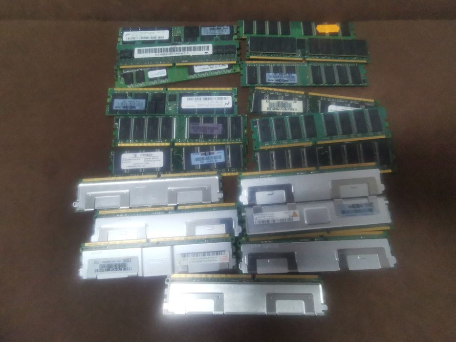 Vand servere ddr 2,ddr3 pc ddr4, 512mb,1gb,2gb 8 gb