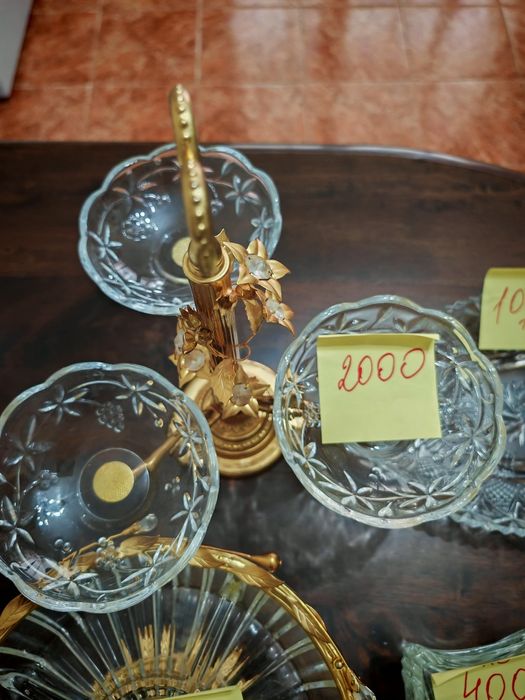 Посуда хрустальные