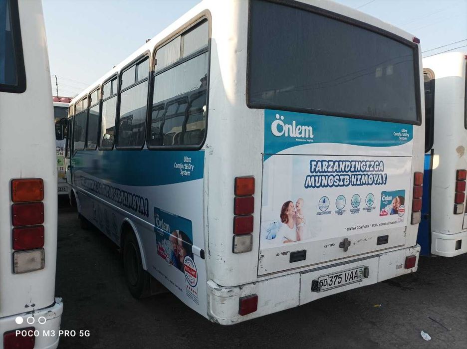 Avtobuslarda reklama xizmati / Рекламный услуги на автобусах