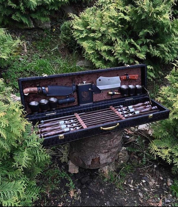 Подарок мужчине. Шашлычный набор