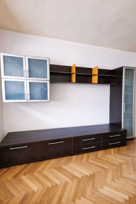 Mobila living / biblioteca wenge - set modular