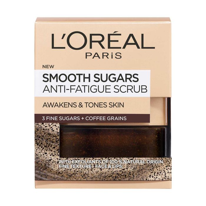 Скраб за Лице L'Oréal Smooth Sugars Anti-Fatigue