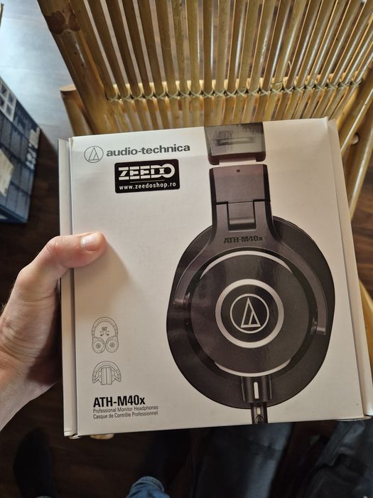 Casti podcast Sony ATH M40X + M30X