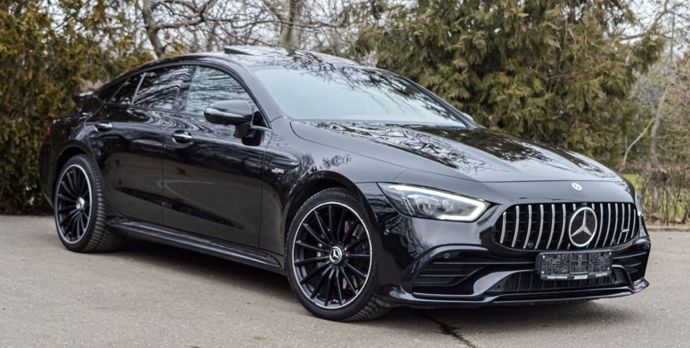 Mercedes-Benz AMG GT 4-door Coupe Suspensie pneumatica, head up, distronic , camere. Istoric Mercedes