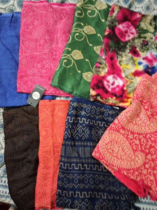 Шалове от Индия кашмир, коприна, памук, вълна