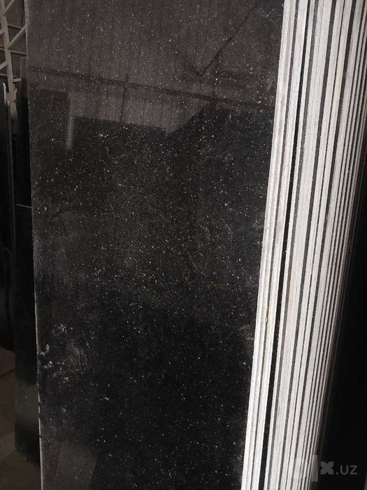 Granit Galaxy black Sizga kerali obyomda Qora granit