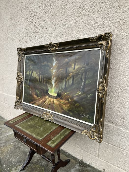 Маслена картина на платно – “Горска пътека”