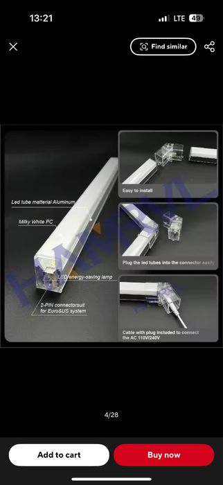 Led Bar Garage light