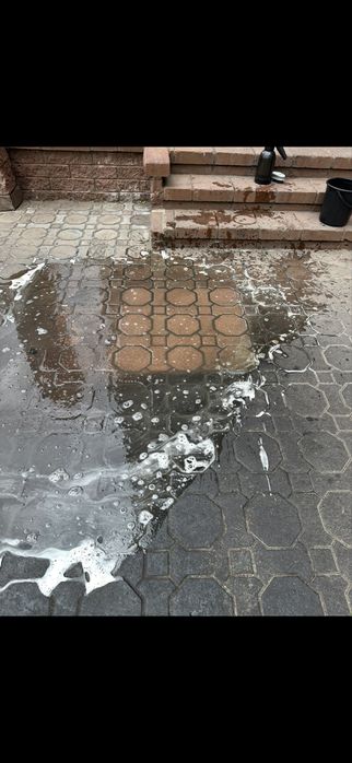Мойка брусчатки любой сложности!