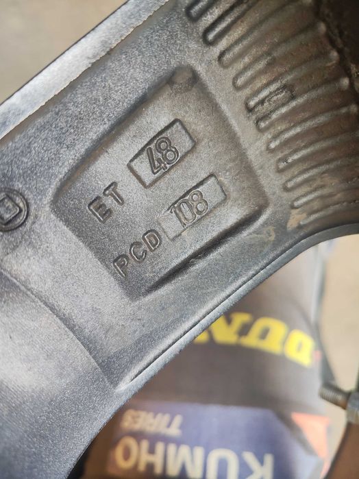4бр.алуминиева джанта 17цола за Volvo, Peugeot, Citroen, Ford 5x108