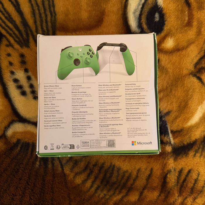 Безжичен контролер Microsoft Xbox Series X/S, Velocity Green