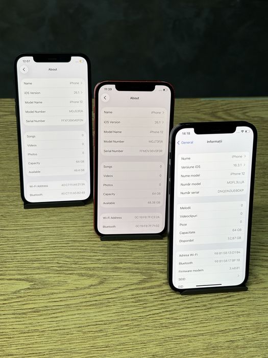 Iphone 12, memorie 64 gb