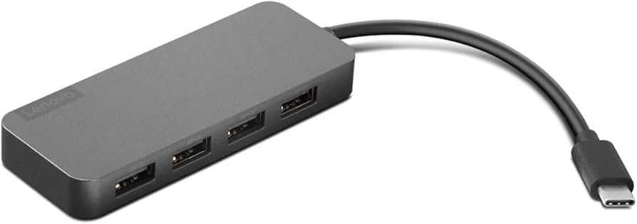 Adaptor Lenovo de la USB-C la 4x USB-A Hub