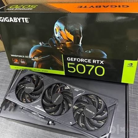 Видеокарта RTX 5070 gigabyte oc version