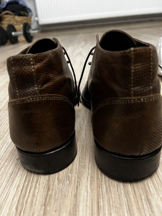Ghete piele marimea 42.5-43