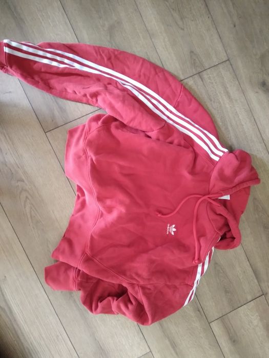 Adidas къс суичър