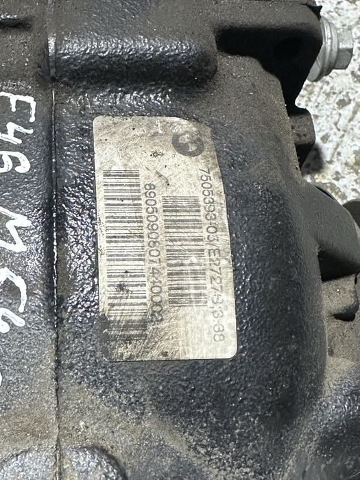 Задний редуктор bmw e46 m54 3.0 l Cabrio 3.38