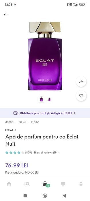 Eclat Nuit Oriflame