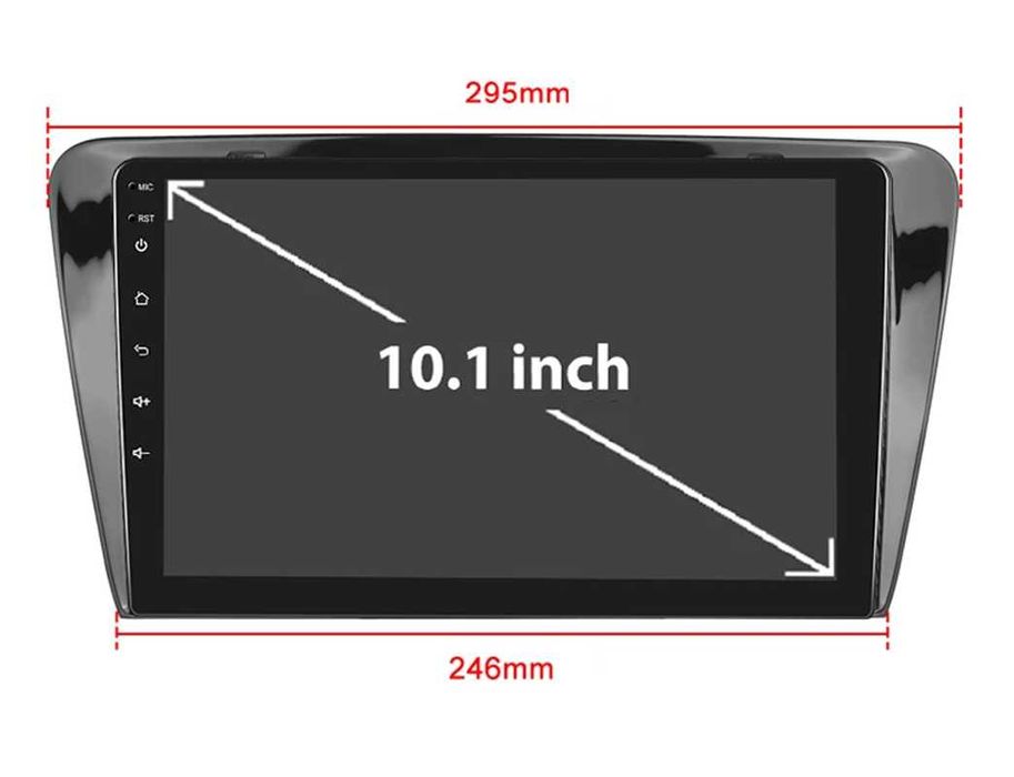 Navigatie Dedicata Skoda Octavia 3, 2013/2018 / 2/4/6 RAM+32/64/128 ROM - 8Core, MONTAJ INCLUS