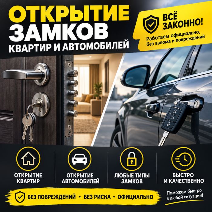 Открытие замков