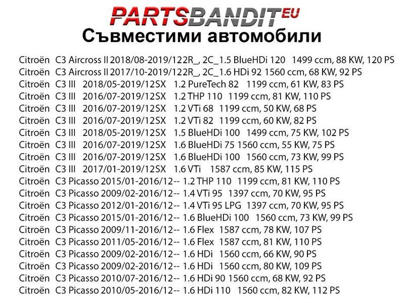 10 бр. Щипки Щипка Клипс Бутон за Citroen Ford Renault Peugeot