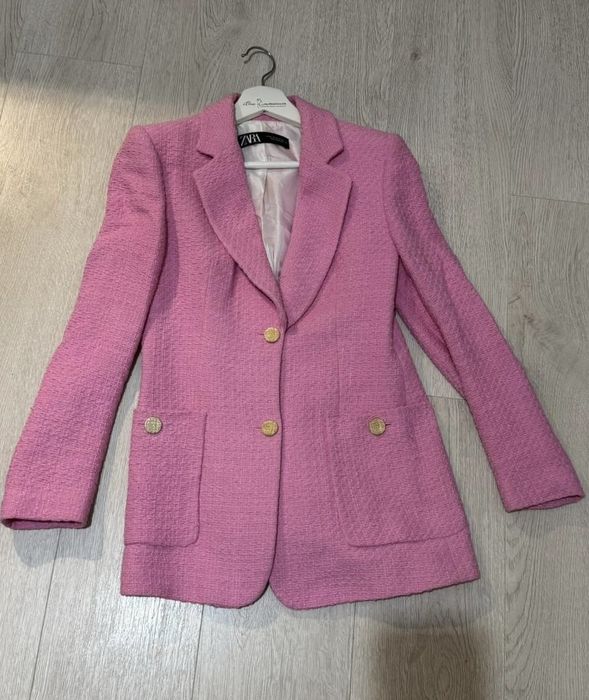 Sacou Zara din tweed