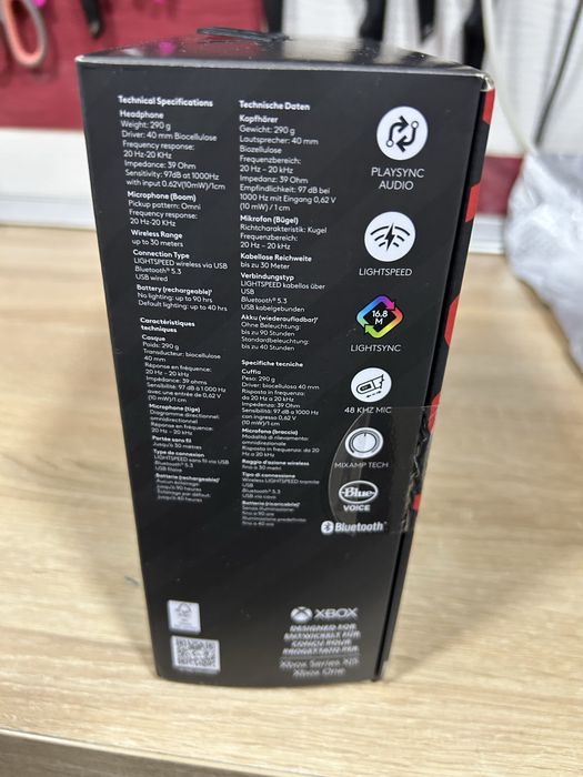 Casti Logitech  wireless A 20X Noi sigilate .