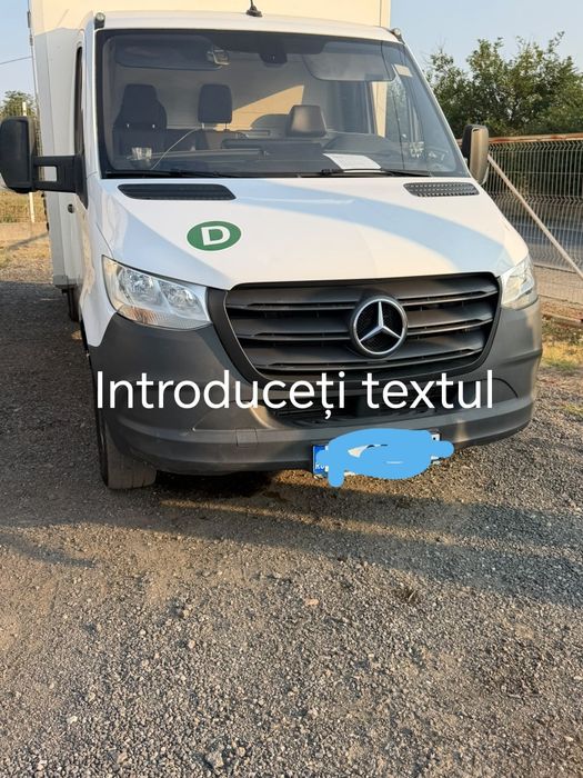 Mercedes sprinter cub cu lift